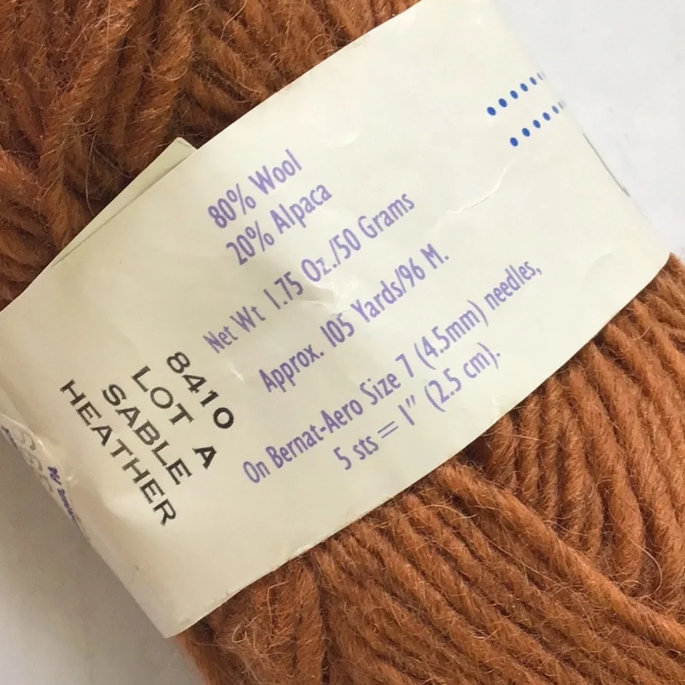 Bernat Cameo Yarn Bundle in Black and Brown